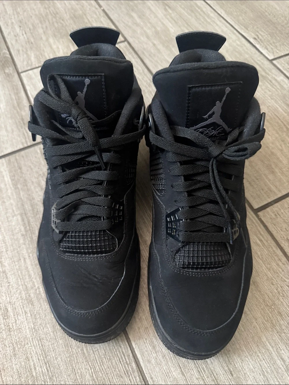 Jordan Men's Sneakers - Black Cats Retro High-Top